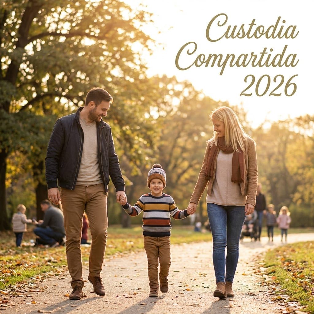 Custodia compartida 2026: requisitos, dudas y pensión