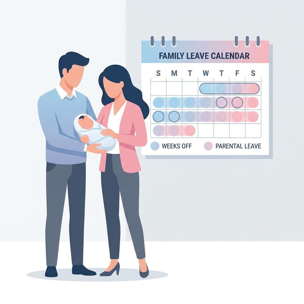 Permiso de paternidad y maternidad 2026: 19 semanas, cobro y solicitud
